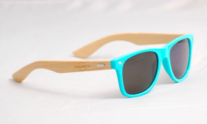 Printed sunglasses production example